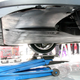 The underside of the car was seeing plenty of action this weekend, regardless.